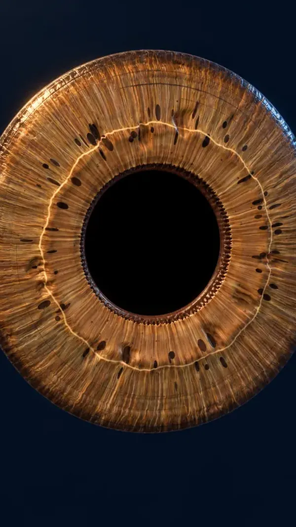 القزحية: صورة سينمائية